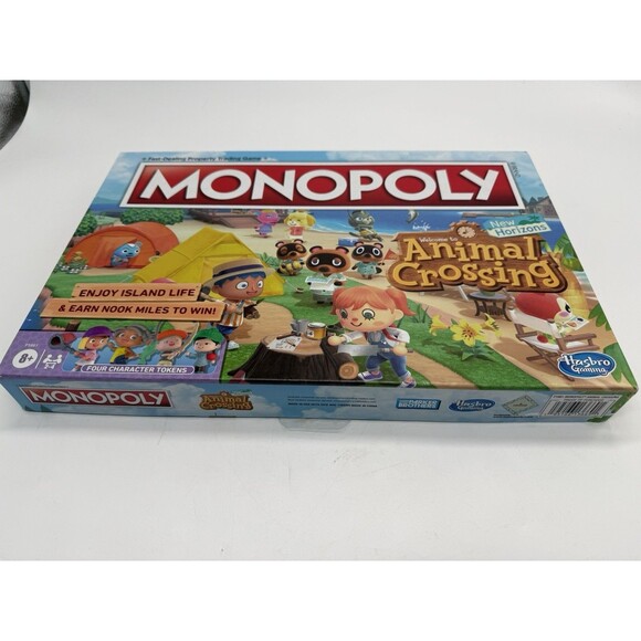 Monopoly Animal Crossing New Horizons Edition Board Game for Kids Ages 8+ - Picture 6 of 8